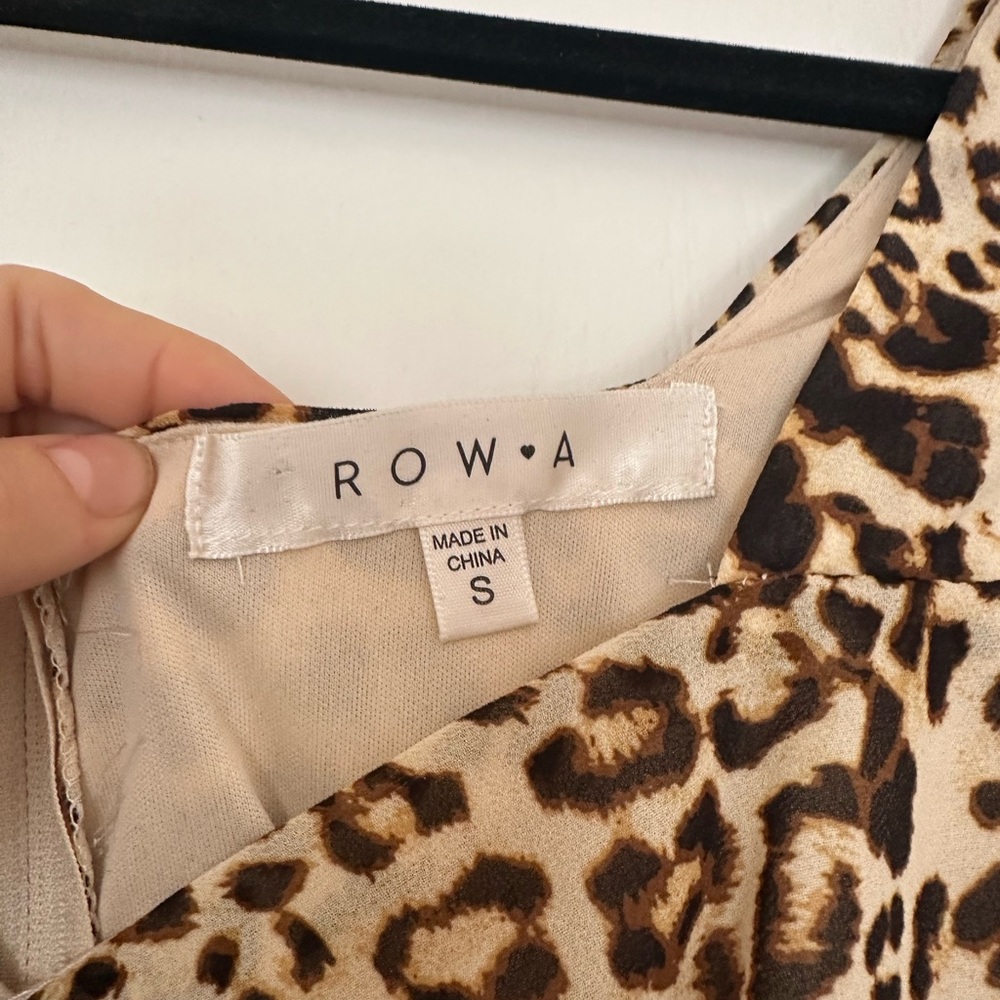 Leopard Print Dress - Small - Picture 5 of 6